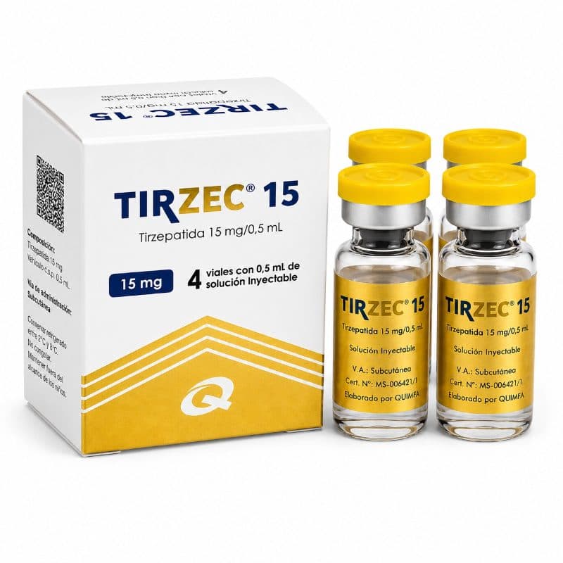 Tirzec 15 · 4 frascos
